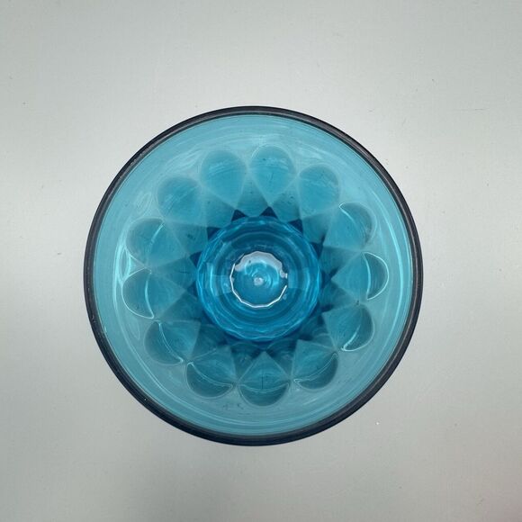 Vtg Set of 3 Plastic Tumblers 14 ounce Red Blue Purple Kitschy Farmcore Retro - Picture 4 of 9